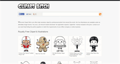 Desktop Screenshot of clipartbitch.com